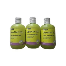 DevaCurl Deva Curl Light Defining Gel 12 oz Authentic - 3 Pack
