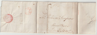 1791 PERTH PMK LETTER JOHN MAXTON PERTH BANKING COMPANY TO RBOFS EDINBURGH E/L
