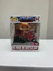 Funko POP! Rides #84 He-Man On Battle Cat Flocked TARGETCON Exclusive