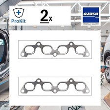 2x ORIGINAL® Ajusa Dichtung, Abgaskrümmer für Ford Focus Turnier Focus Fusion