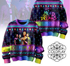 Coldplay In Christmas A Head Full Of Dreams Ugly Sweater KIU876Y