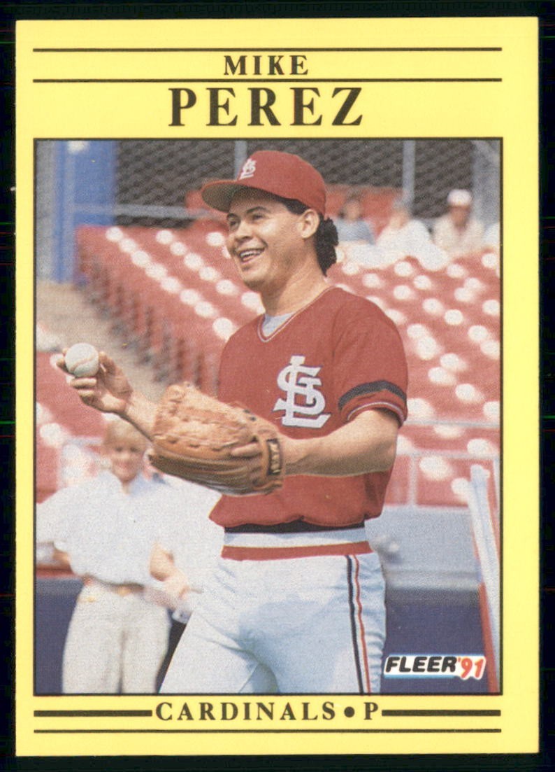 1991 Fleer - Mike Perez #643 (RC)