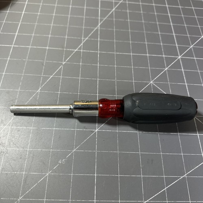 #ad Husky Pro Tools USA Made Black Handle Ratcheting Screwdriver 542 773 WF $36.99