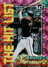 BRYAN REYNOLDS 2022 Donruss The Hit List Pink Fireworks #4 MLB Pirates ID:142639