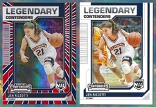 2024-25 Panini UCONN Legendary Contenders #37 Jen Rizzotti Red White Blue & REG