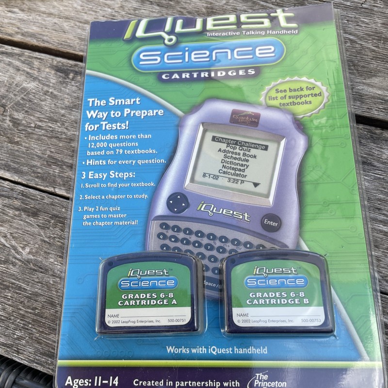 Quantum Leap iQuest Science Cartridges Grades 6-8