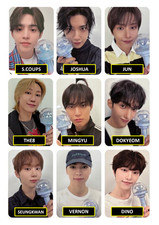 TARJETA FOTOGRÁFICA SEVENTEEN 2026 SVT DÉCIMA REUNIÓN DE FANS QUILATES ZONA TIERRA QUILATES PC