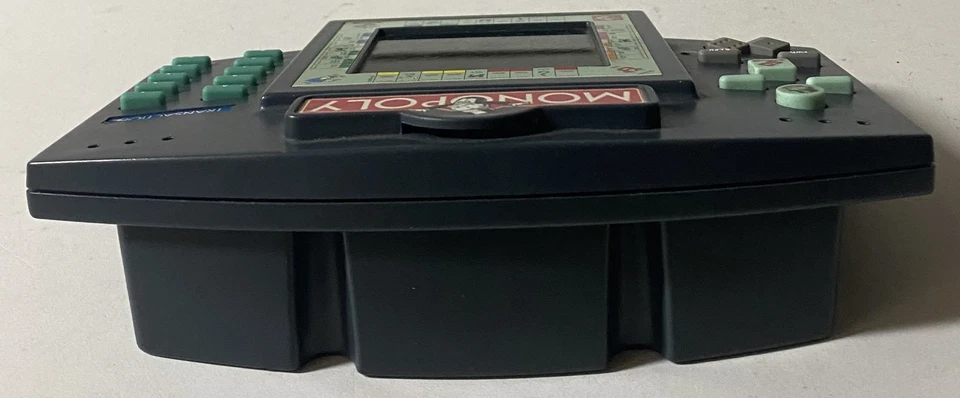 Vintage Monopoly Electronic Handheld LCD Board Game 1997 Hasbro Battery Operated - Image 3 of 4