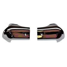Windshield Chrome End Caps For Buick Skylark Gs Convertible 1964-1965 Zwec6465