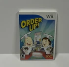 Order Up! - Nintendo Wii 2008 Video Game Manual Disc - Tested