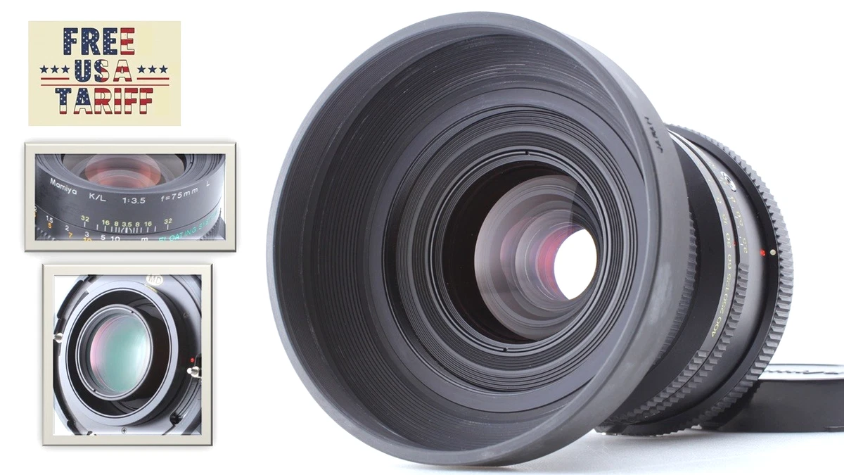 Mamiya f/3.5 Camera Lenses 75mm Focal for sale | eBay
