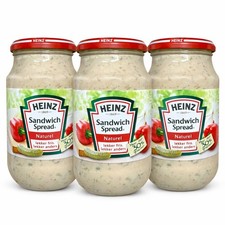 (12,59 EUR/kg) Heinz Sandwich Spread Naturel Brotaufstrich 3x 450g