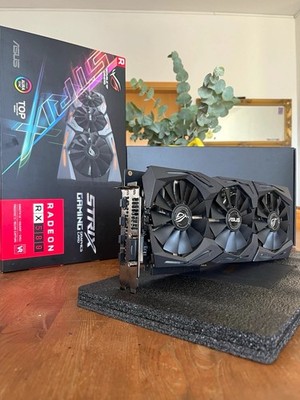 ASUS ROG Strix AMD Radeon RX 580 8GB GDDR5 PCIe, DP/HDMI/DVI RGB