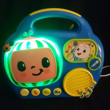 Cocomelon My First Sing-Along Boombox W/Built-in Microphone 2021 VIDEO NICE 