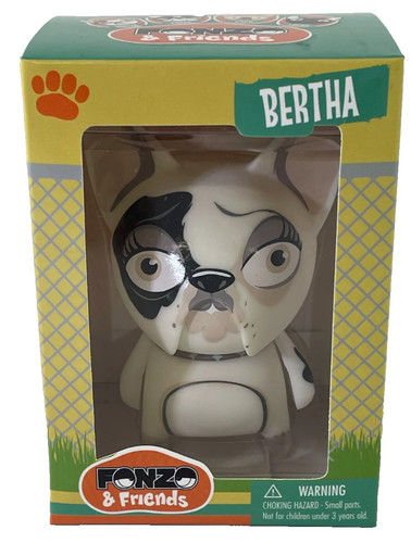 Bertha Scott Tolleson Vinyl Figure Fonzo Friends Freak Store 3.5" 2015