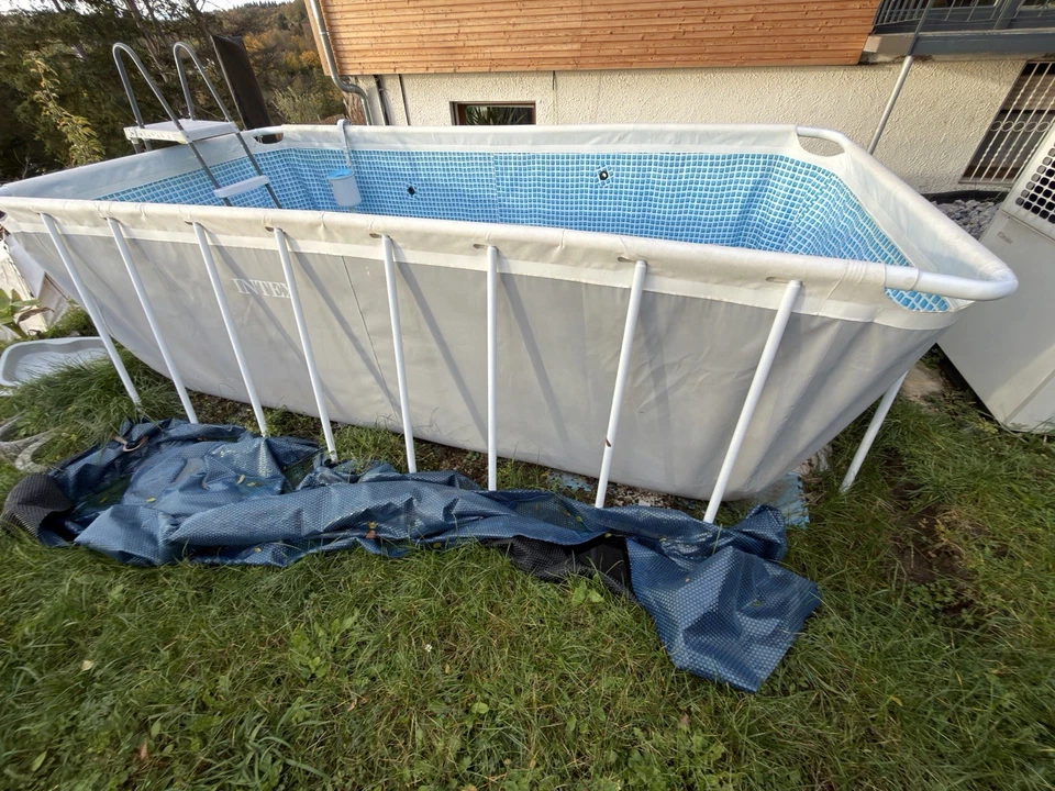 Intex Swimmingpool mit Pumpe und Zubehör 4x2 M - Bild 4 von 4