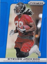 STEVEN JACKSON 2013 Panini Prizm Prizms Blue #130 Falcons