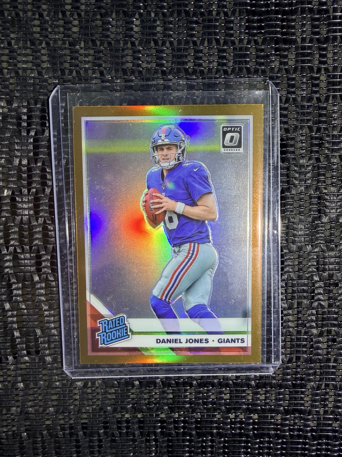 2019 Donruss Optic Daniel Jones Bronze Holo Rated Rookie Card #154 - Colts - SP