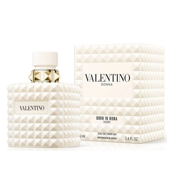 VALENTINO DONNA BORN IN ROMA IVORY 100ML EAU DE PARFUM SPRAY BRAND NEW & SEALED