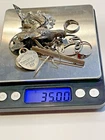 VTG LOT OF Sterling Silver Jewelry USE, SCRAP 35g RINGS, PINS, PENDANTS