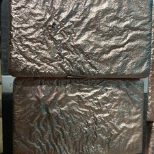 13 Lbs. 8 Oz. Hand Poured Copper Bars Investment Grade