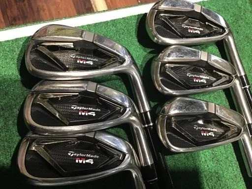 Taylormade M4 Iron Set Golf Club 5-P 6pcs Fujikura ATMOS Red 7/S #AB17881 - Image 3 of 4