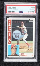 1984 Topps Jeff Russell #270 PSA 8 bn5