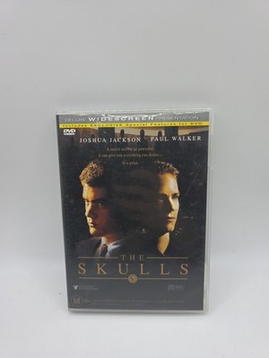 The Skulls (DVD, 1999) Joshua Jackson , Paul Walker - VGC Region 4 Free Postage
