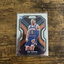Obi Toppin 2020-21 Prizm Base RC Rookie Card #280 New York Knicks