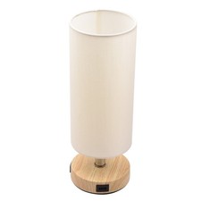 2-Touch Control Table Lamp Bedside Desk Lamp With E26 LED Bulb Warm White Light