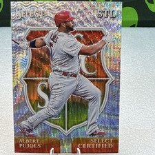 Panini 2025 Select Baseball Albert Pujols Cardinals Select Certified #15 /199
