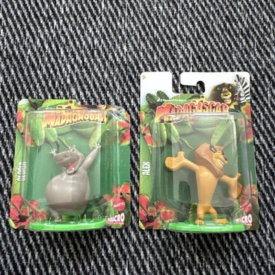 Dreamworks Madagascar Alex, Gloria Cake Topper Figurines