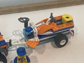 Lego City 7737 Coast Guard 4WD Jet Scooter Complete Minifigure Manual