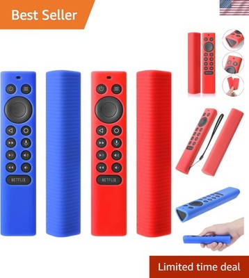 Washable Red & Blue Silicone Case for NVIDIA Shield Remote - 2 Pack Included