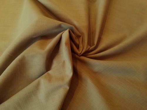 Plain 100% Cotton Linen Look Fabric Dress Material - 145cm width - Many Colours - Picture 15 of 41