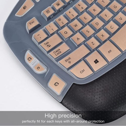 Keyboard Cover for Logitech K350 Wireless Wave Keyboard, Logitech MK570 gold - 第 2/5 張圖片