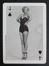 Bicycle Marilyn Monroe Playing Card 4 Spades