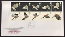 Grande Bretagne, FDC 1er jour 2003, Faune, birds/oiseaux rapaces
