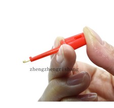10Pcs Fly Hook Hackle Pliers Long Tip Flies L...