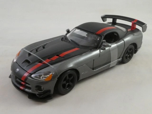 Burago BBurago Dodge Viper SRT 10 ACR Gris 1/24 18-22114BK - Imagen 2 de 3
