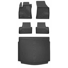 Frogum No.77 Satz Gummifußmatten und Kofferraummatten für Renault Megane IV ab 2
