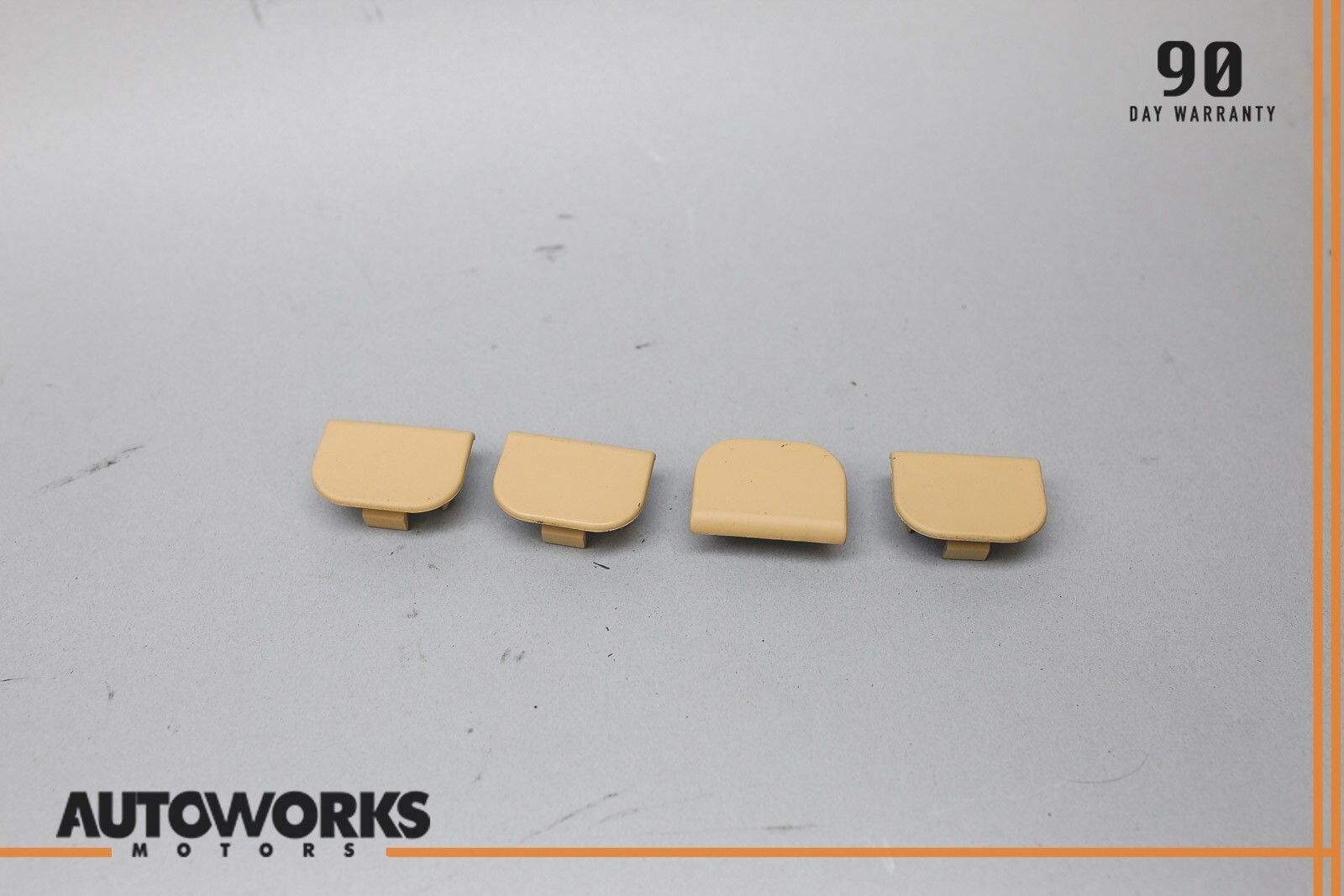 04-13 Maserati Quattroporte M139 Center Console Cover Plug Set of 4 OEM