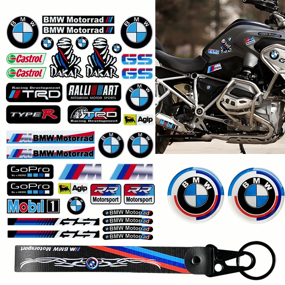 Reflective BMW Sponsor Motorcycle Decal Body Helmet Stickers for BMW  Motorrad
