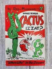 What Kinda Cactus Izzat Paperback by Reg Manning (33rd Printing 1984)