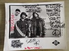 Souls of Mischief Signed Hip Hop 8x10 Press Photo 1990s Rap-2 (Damaged)
