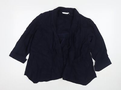 Arcadia Damen Blau Jacke Blazer Größe 14