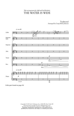 The Water Is Wide Craig Hella Johnson Series SATB divisi Arranger