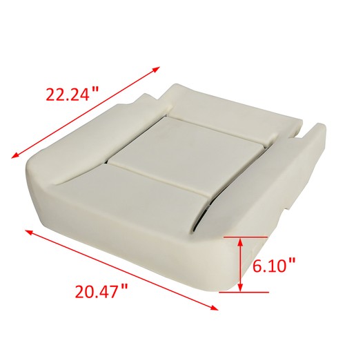 For 2006-10 Dodge Ram 1500 2500 3500 Driver Seat Bottom Seat Cover Cushion Foam - Afbeelding 6 van 15