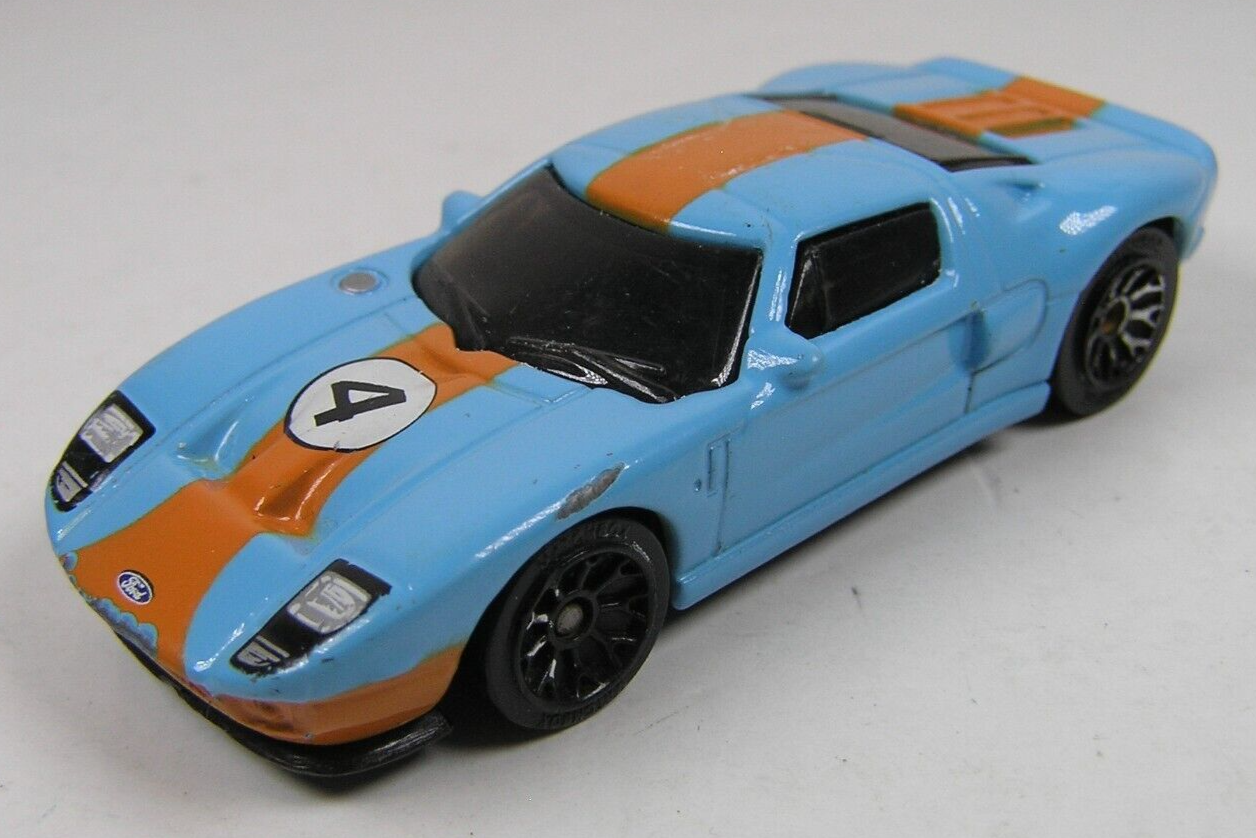 Matchbox Light Blue 2005 Ford GT 2004 1:64 Scale Diecast Vehicle Thailand
