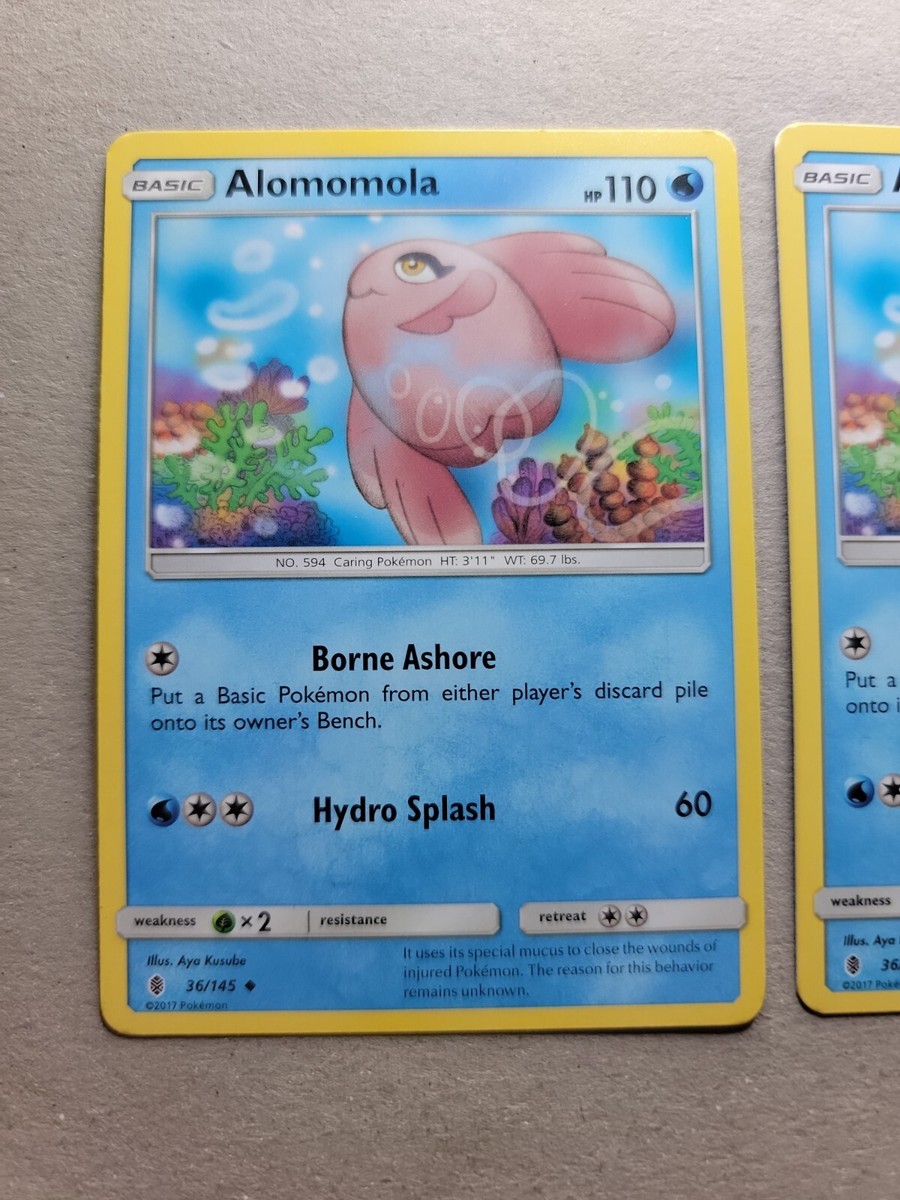 3x Pokemon - Alomomola - 36/145 - LP | eBay